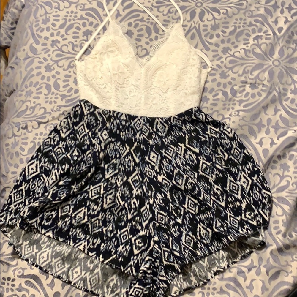 Romper with Back out